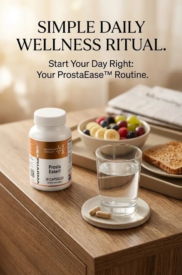 Simple Daily Wellness Ritual - Start Your Day Right with ProstaEase